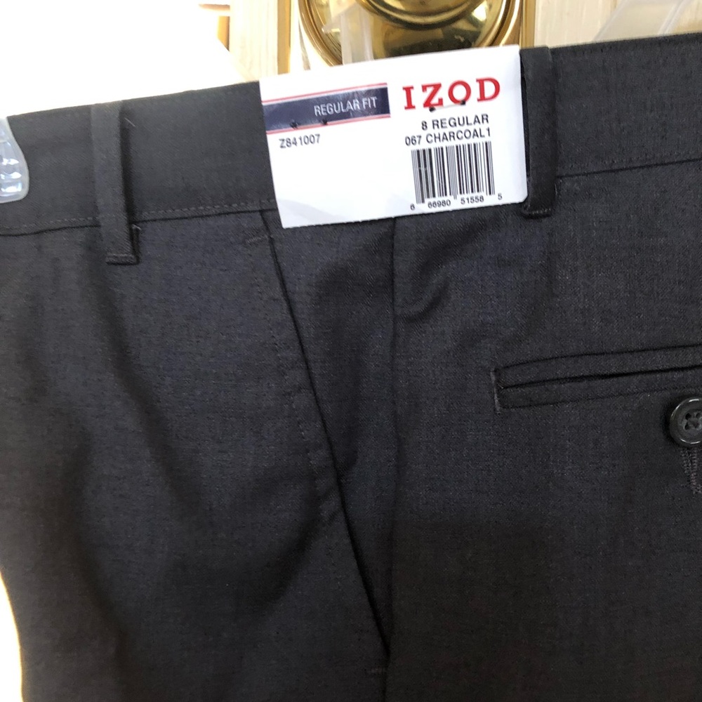 IZOD stretch suit pants Boys 8 Regular